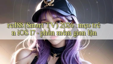 red88 (Smart TV) 2026 mẹo trên iOS 17   phần mềm gian lận