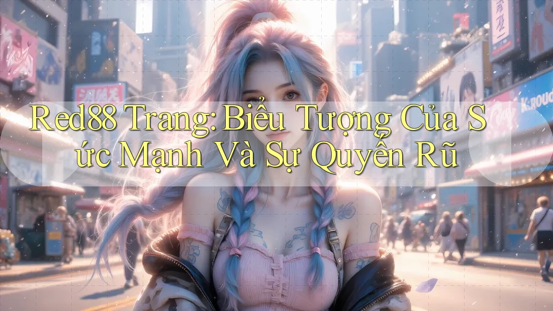 Red88 Trang: Biểu Tượng Của Sức Mạnh Và Sự Quyến Rũ