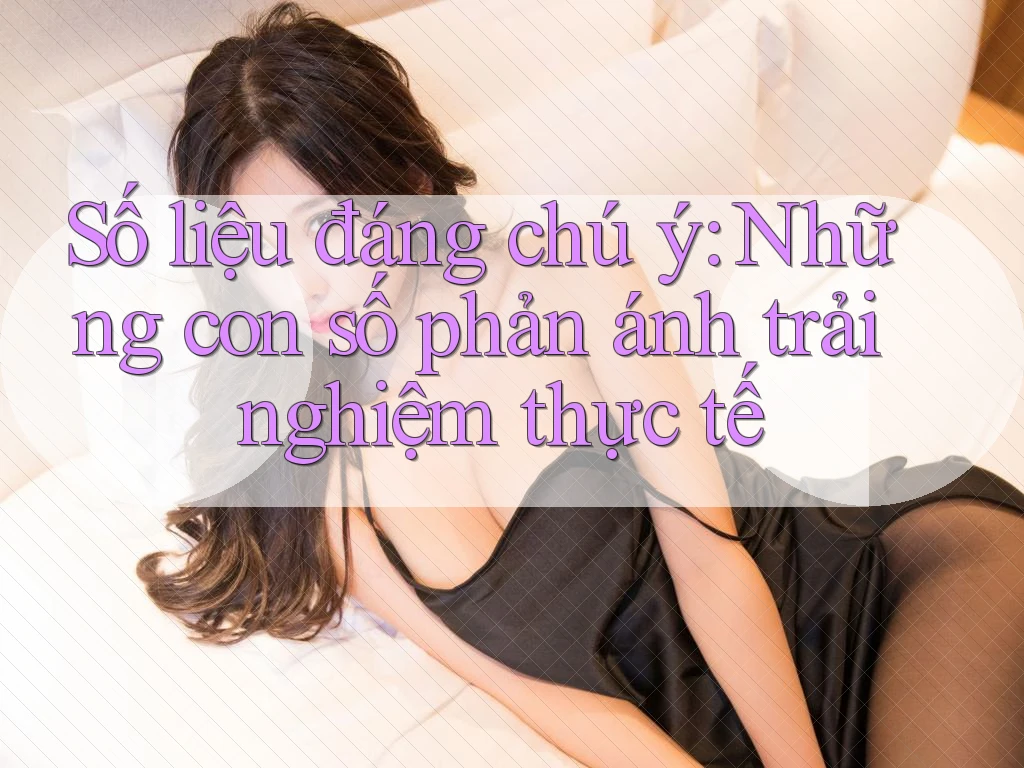 Số liệu đáng chú ý: Những con số phản ánh trải nghiệm thực tế Số liệu đáng chú ý: Những con số phản ánh trải nghiệm thực tế