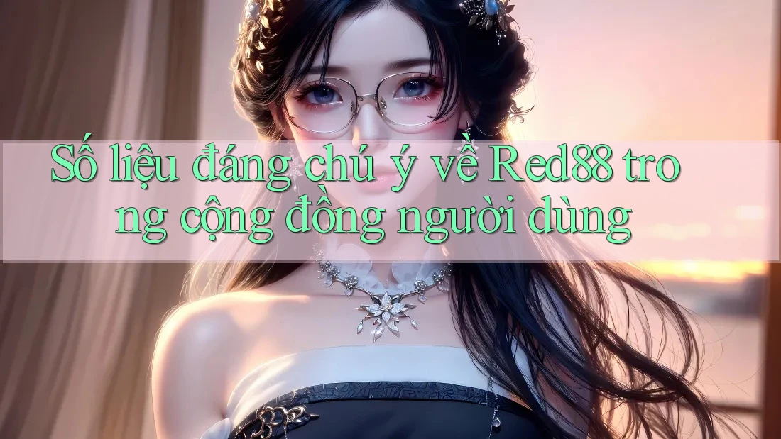 Số liệu đáng chú ý về Red88 trong cộng đồng người dùng Số liệu đáng chú ý về Red88 trong cộng đồng người dùng