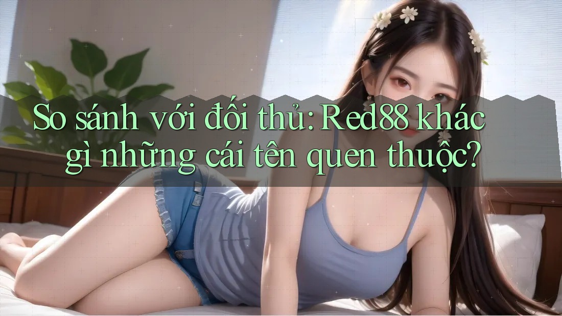 So sánh với đối thủ: Red88 khác gì những cái tên quen thuộc?