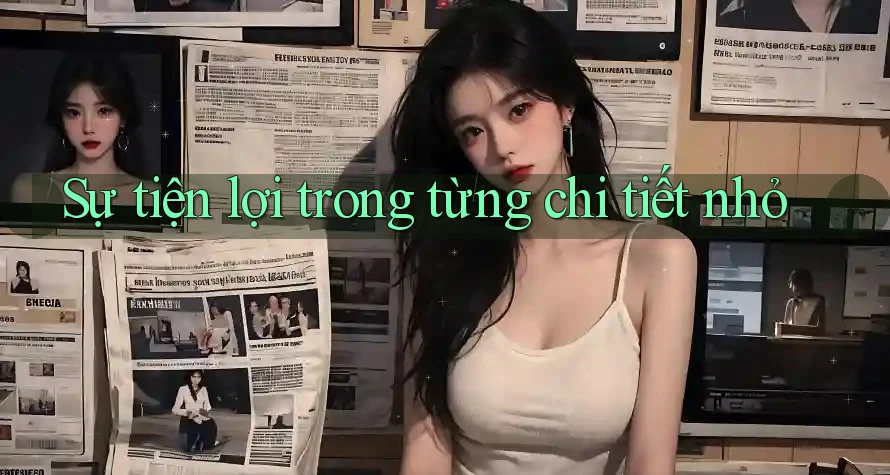 Sự tiện lợi trong từng chi tiết nhỏ Sự tiện lợi trong từng chi tiết nhỏ