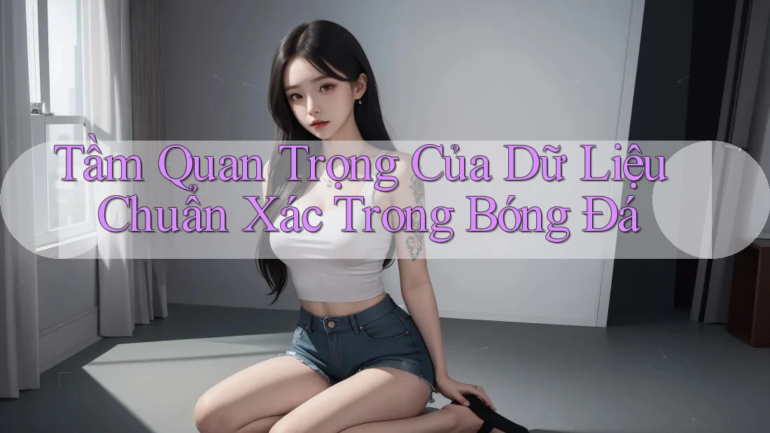 Tầm Quan Trọng Của Dữ Liệu Chuẩn Xác Trong Bóng Đá