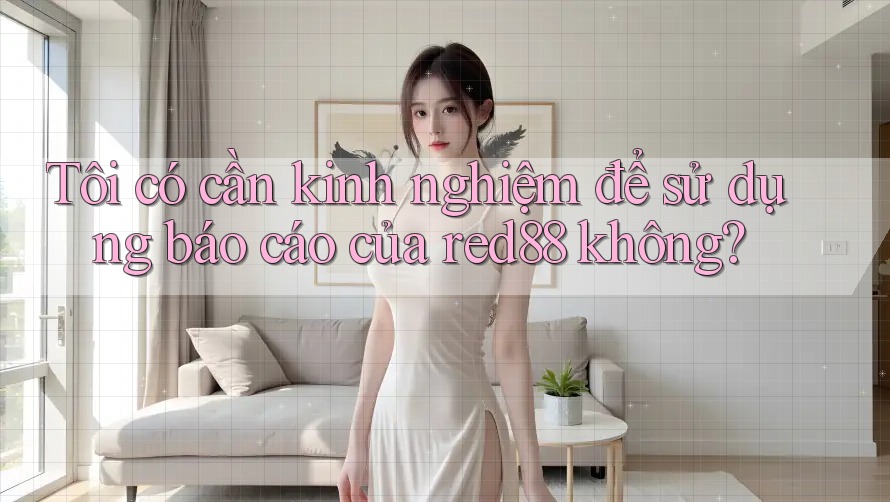 Tôi có cần kinh nghiệm để sử dụng báo cáo của red88 không? Tôi có cần kinh nghiệm để sử dụng báo cáo của red88 không?