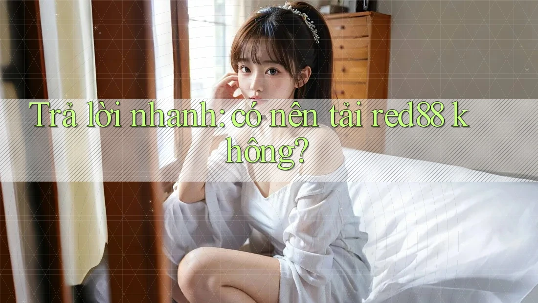 Trả lời nhanh: có nên tải red88 không?