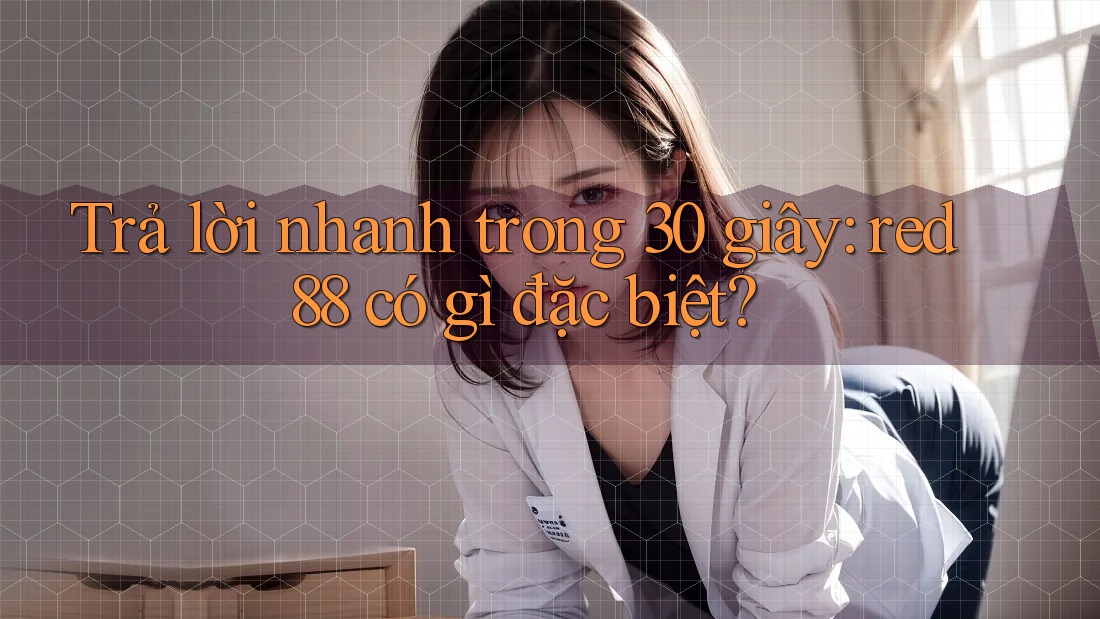 Trả lời nhanh trong 30 giây: Red88 có gì đặc biệt? Trả lời nhanh trong 30 giây: Red88 có gì đặc biệt?