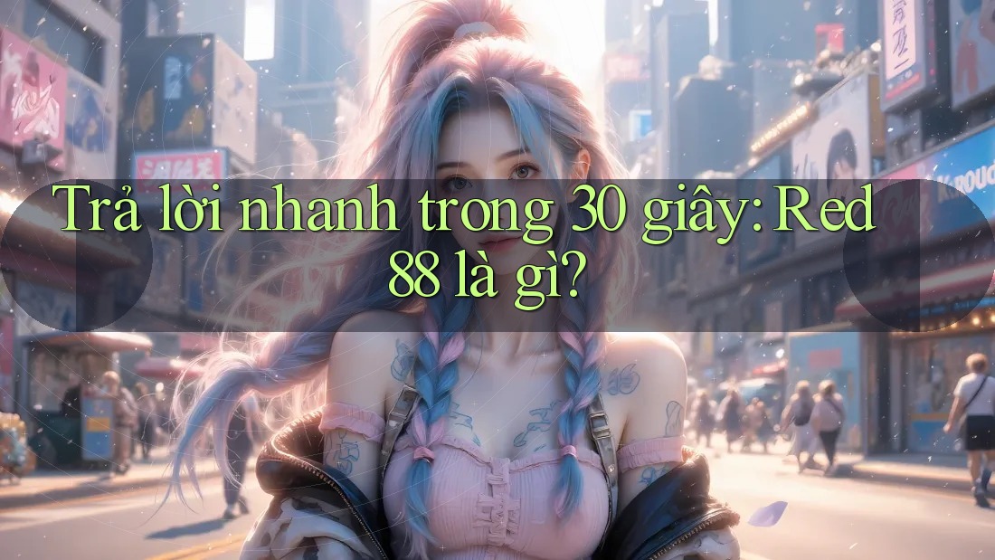 Trả lời nhanh trong 30 giây: Red88 là gì? Trả lời nhanh trong 30 giây: Red88 là gì?