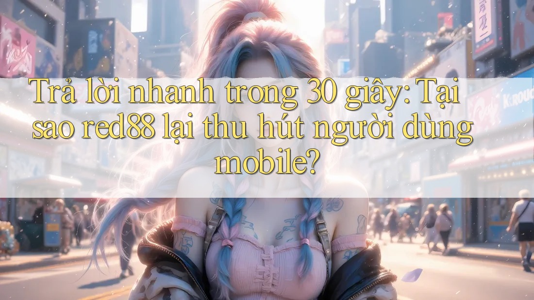 Trả lời nhanh trong 30 giây: Tại sao red88 lại thu hút người dùng mobile? Trả lời nhanh trong 30 giây: Tại sao red88 lại thu hút người dùng mobile?