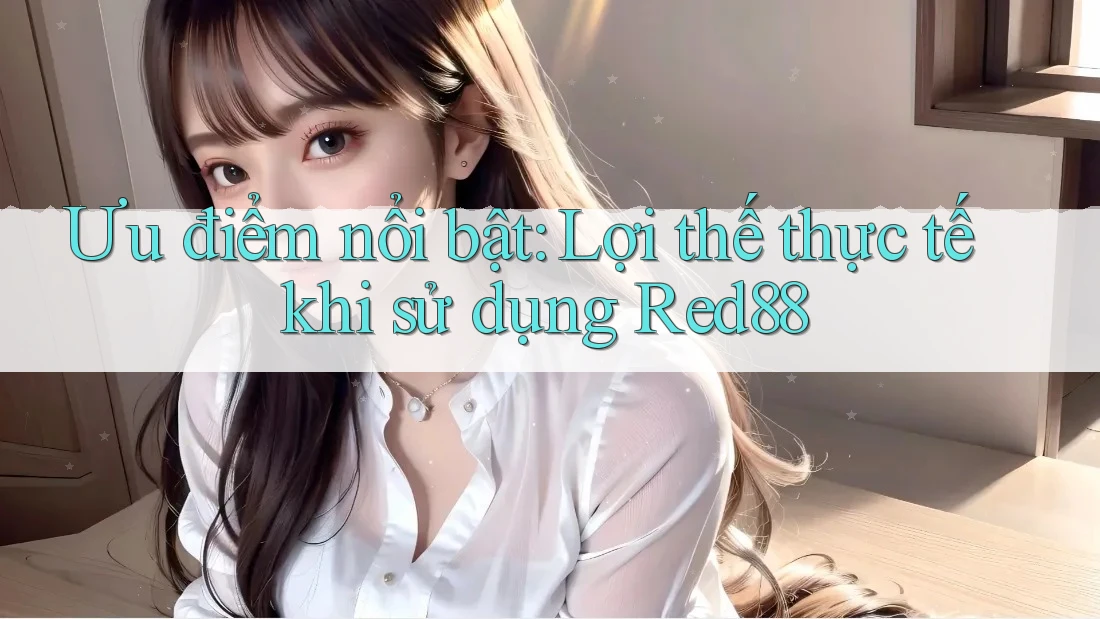 Ưu điểm nổi bật: Lợi thế thực tế khi sử dụng Red88 Ưu điểm nổi bật: Lợi thế thực tế khi sử dụng Red88