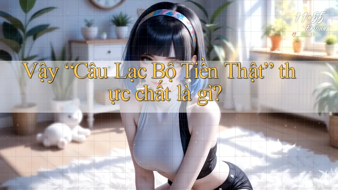 Vậy “Câu Lạc Bộ Tiền Thật” thực chất là gì? Vậy “Câu Lạc Bộ Tiền Thật” thực chất là gì?