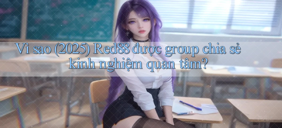 Vì sao (2025) Red88 được group chia sẻ kinh nghiệm quan tâm